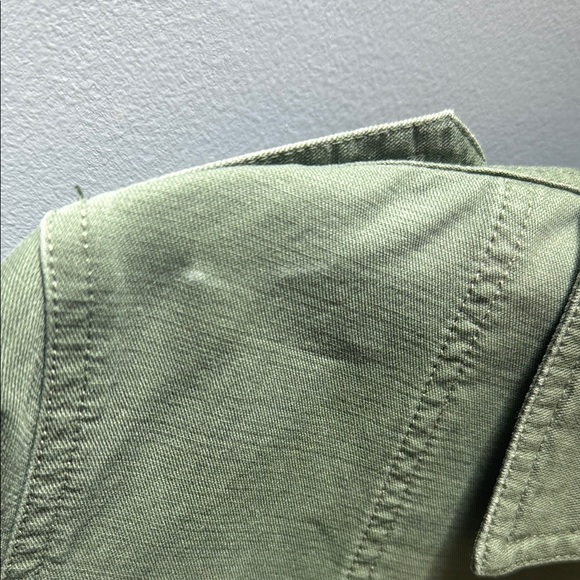 Levi’s Embroidered Green Military Jacket - Picture 7 of 12